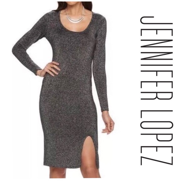 jennifer lopez sweater dress